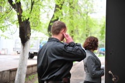 Слежка за девушкой